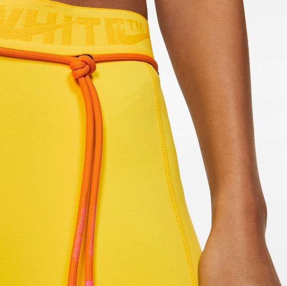 NIKE x Off White Yellow Leggings - Picture 6 of 8